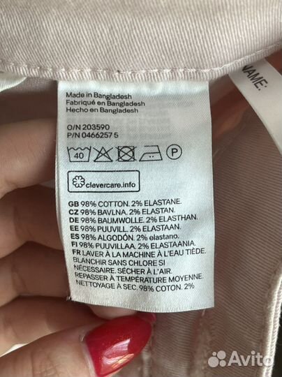 Шорты hm для девочки 160-170