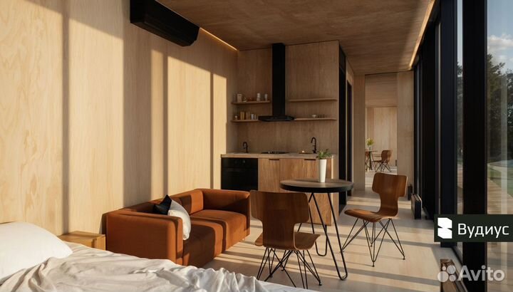 Модульный дом для глэмпинга