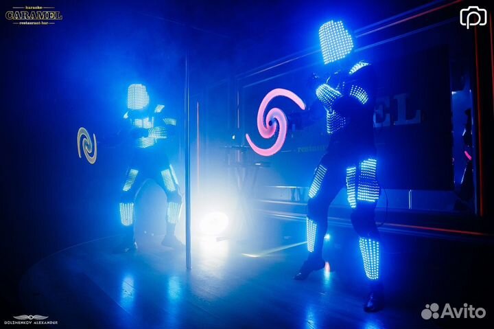 Световое пиксельное шоу