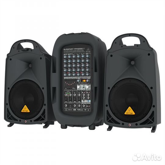 Behringer PPA2000BT, 8-кан. порт. система звукоуси
