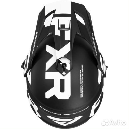 Шлем FXR Torque X Team Blk/White с подогревом