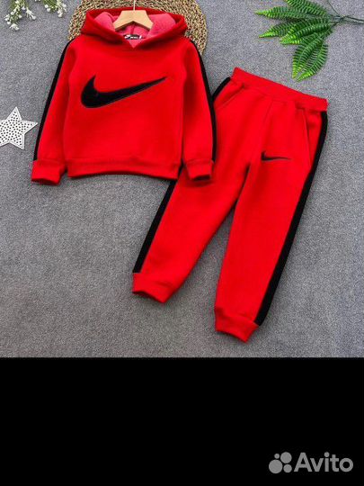 Костюм детский спортивный теплый на флисе