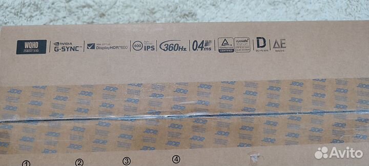 Монитор Acer Predator XB273UF 360 Гц