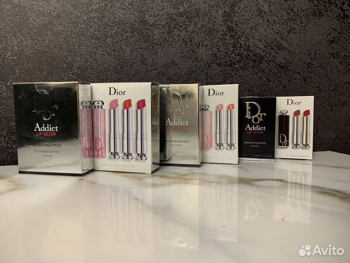 Dior addict lip glow бальзам