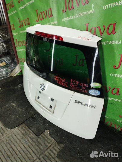 Дверь задняя задняя Suzuki Splash XB32S K12B 2008