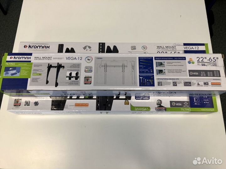 Кронштейн 22 - 65 дюймов наклонный