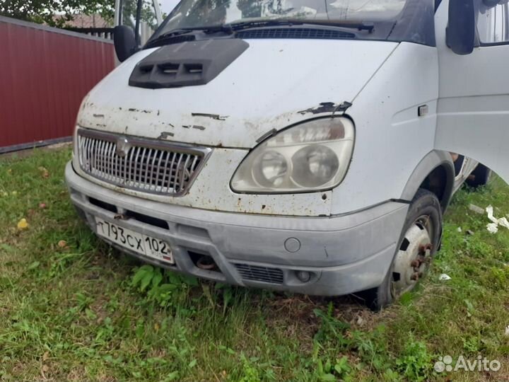 Бампер передний на газель