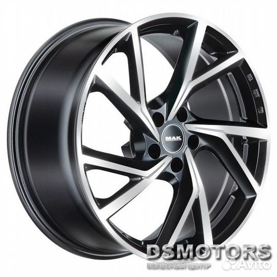 Диски Kassel 8.0/19 5x114.3 ET50 d76 black mirror