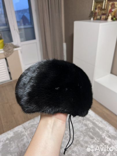 Берет норковый