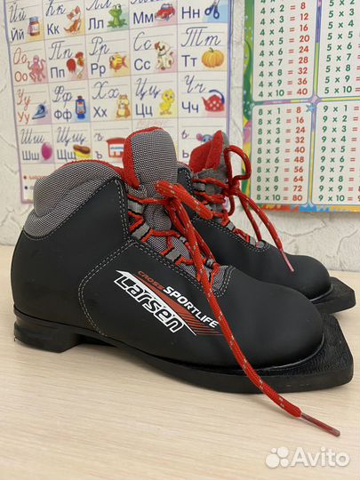 Лыжные ботинки детские 34