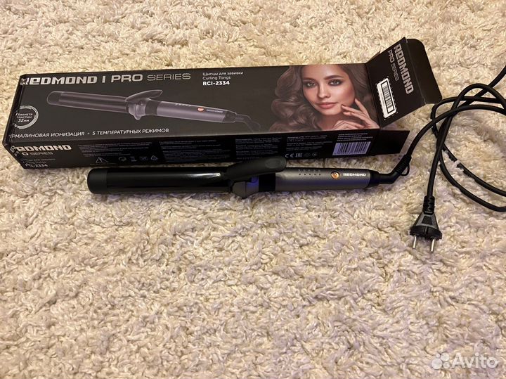 Щипцы для завивки Redmond