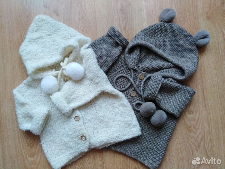 Вещи детская, кардиганы на 1,5-2 г