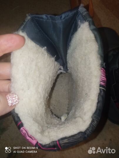 Сноубутсы для девочки