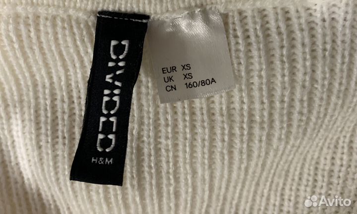 Свитер укороченный h&m