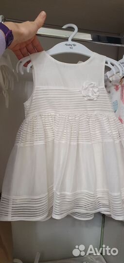 Платья на девочку 86см пакетом