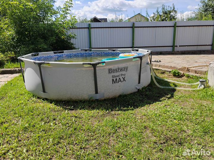 Каркасный бассейн бу