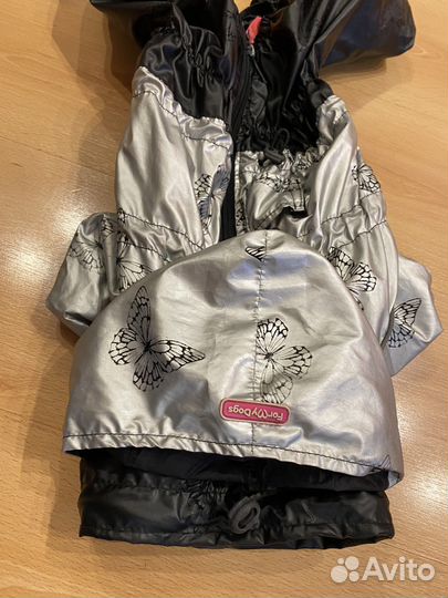 Дождевик для средней собаки (комбинезон)