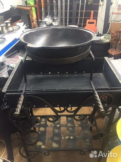 Чугунный казан 10 литров