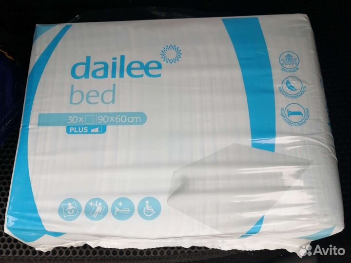 Пеленки одноразовые 60х90 30 штук