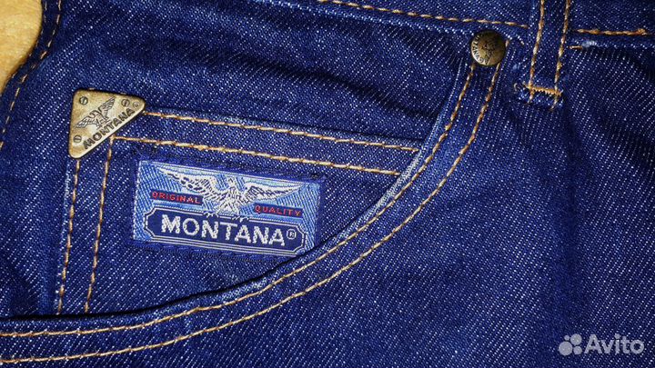 Джинсовая юбка Montana из 80-х, винтаж