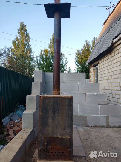 Печь для бани бу