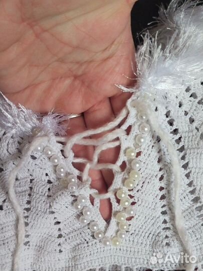 Платье детское (ручной вязки)