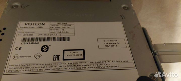 Штатная магнитола nissan qashqai j11