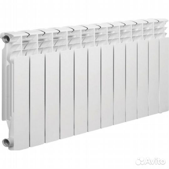 Алюминиевый радиатор отопления Solur premium