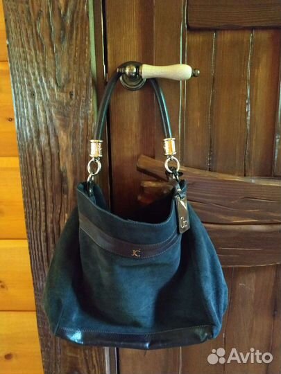 Сумка Guess,натуральная кожа +замша