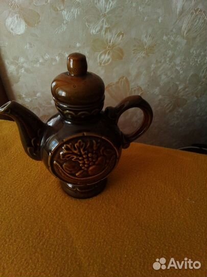 Заварочный чайник, керамика, СССР