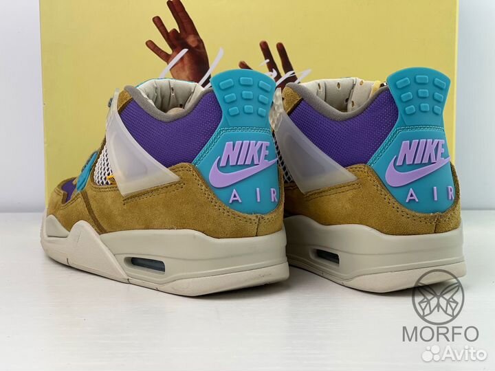 Nike Union LA X Air Jordan 4 Retro Desert Moss