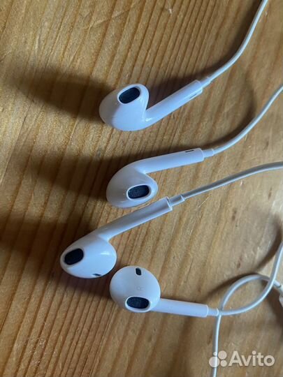 Наушники проводные apple earpods 3,5мм оригинал