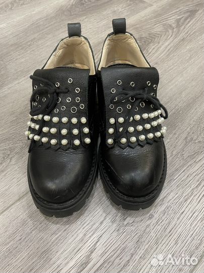 Ботинки для девочки ermano scervino junior 31 р