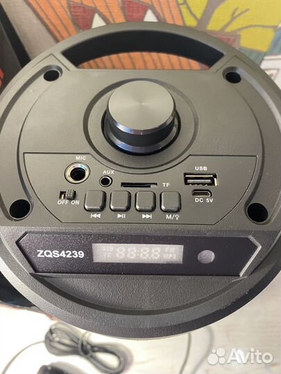 Портативная колонка с карооке Bluetooth