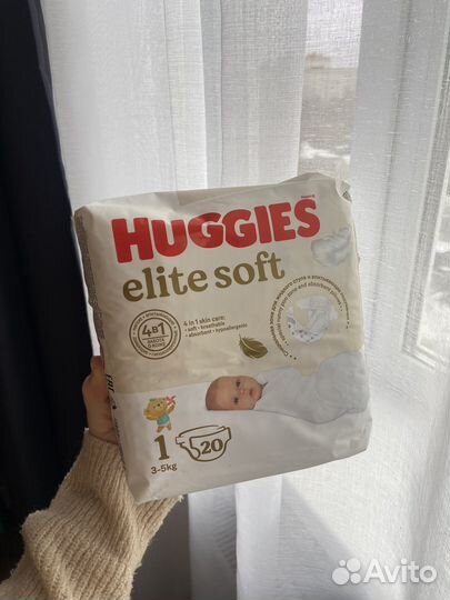 Подгузники Huggies для новорожденных