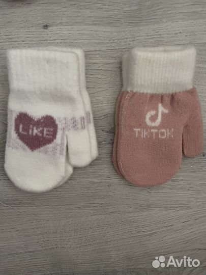 Варежки детские