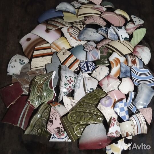 Цветная керамика для творчества 30 шт