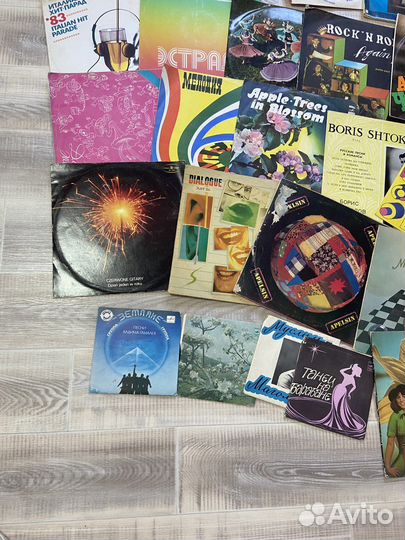 Виниловые пластинки старые пакет