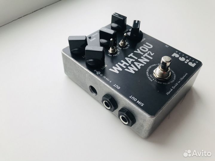 Гитарная педаль перегруза What You Want 2