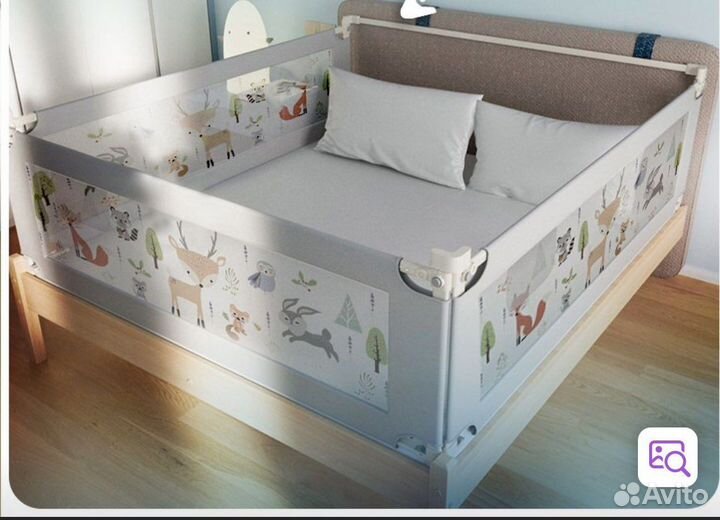 Защитный бортик для кровати Cinlankids