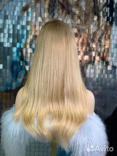 Накладка из натуральных детских волос