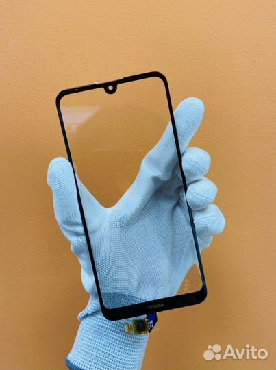 Стекло (тачскрин) Nokia 3.2 + установка
