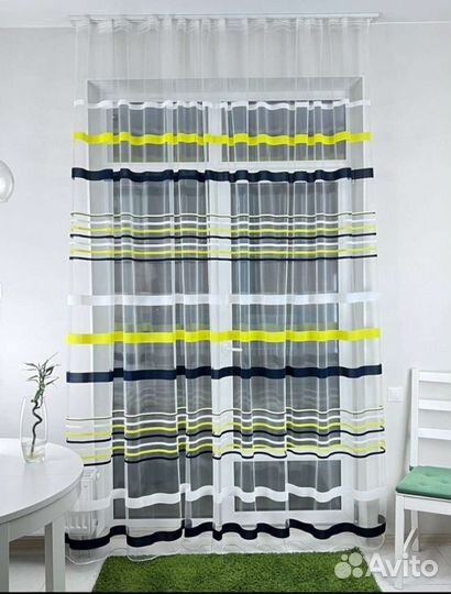 Тюль - сетка полоса