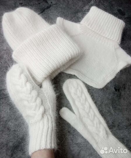 Шапка с двойным отворотом