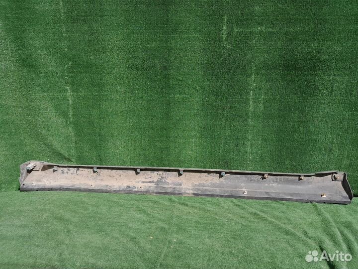 Накладка на порог mitsubishi outlander 2