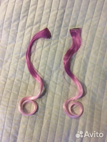 Розовые пряди