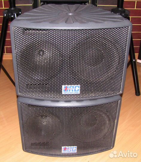 Колонки Orgacoustic 600-1200W 2шт Pro 10