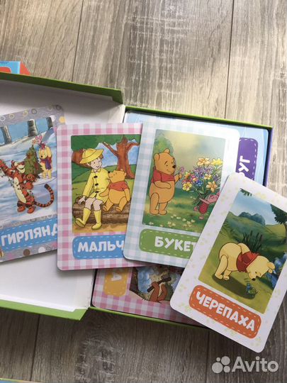 Развивающие карточки Clever, книги, пазлы