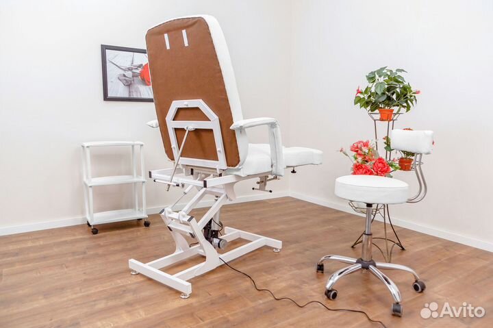 Педикюрное кресло-кушетка с 1 мотором «Элегант 1»