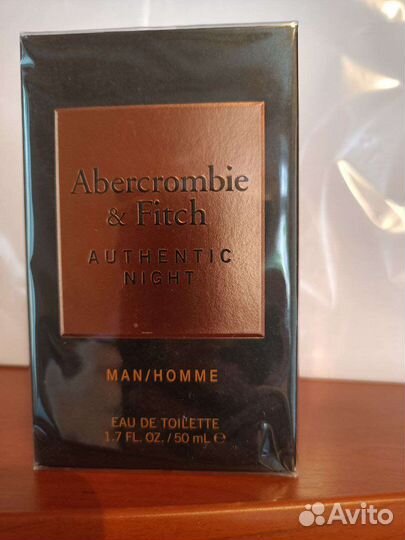 Abercrombie & Fitch Authentic Night Homme 50ml